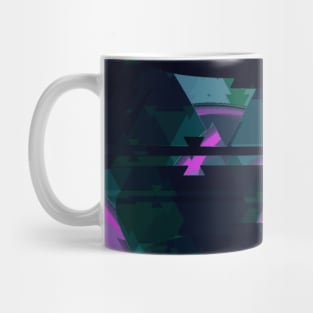 Magenta Camo Tribal Pattern Mug